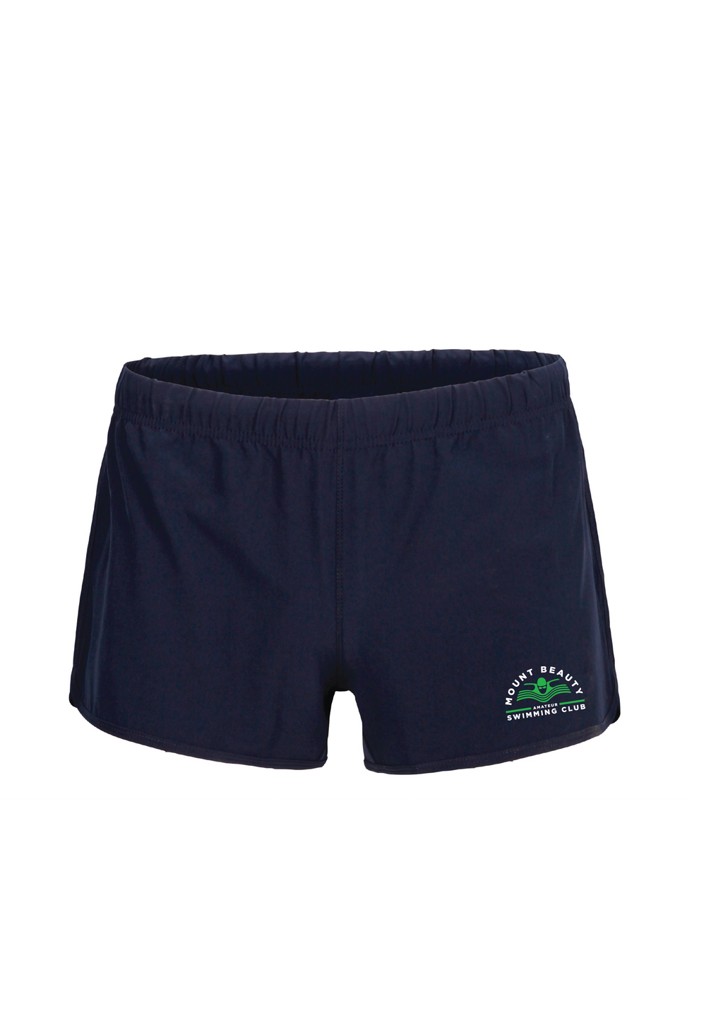 MOUNT BEAUTY SWIM CLUB  4 x STRETCH SHORTS - WOMEN'S - NAVY