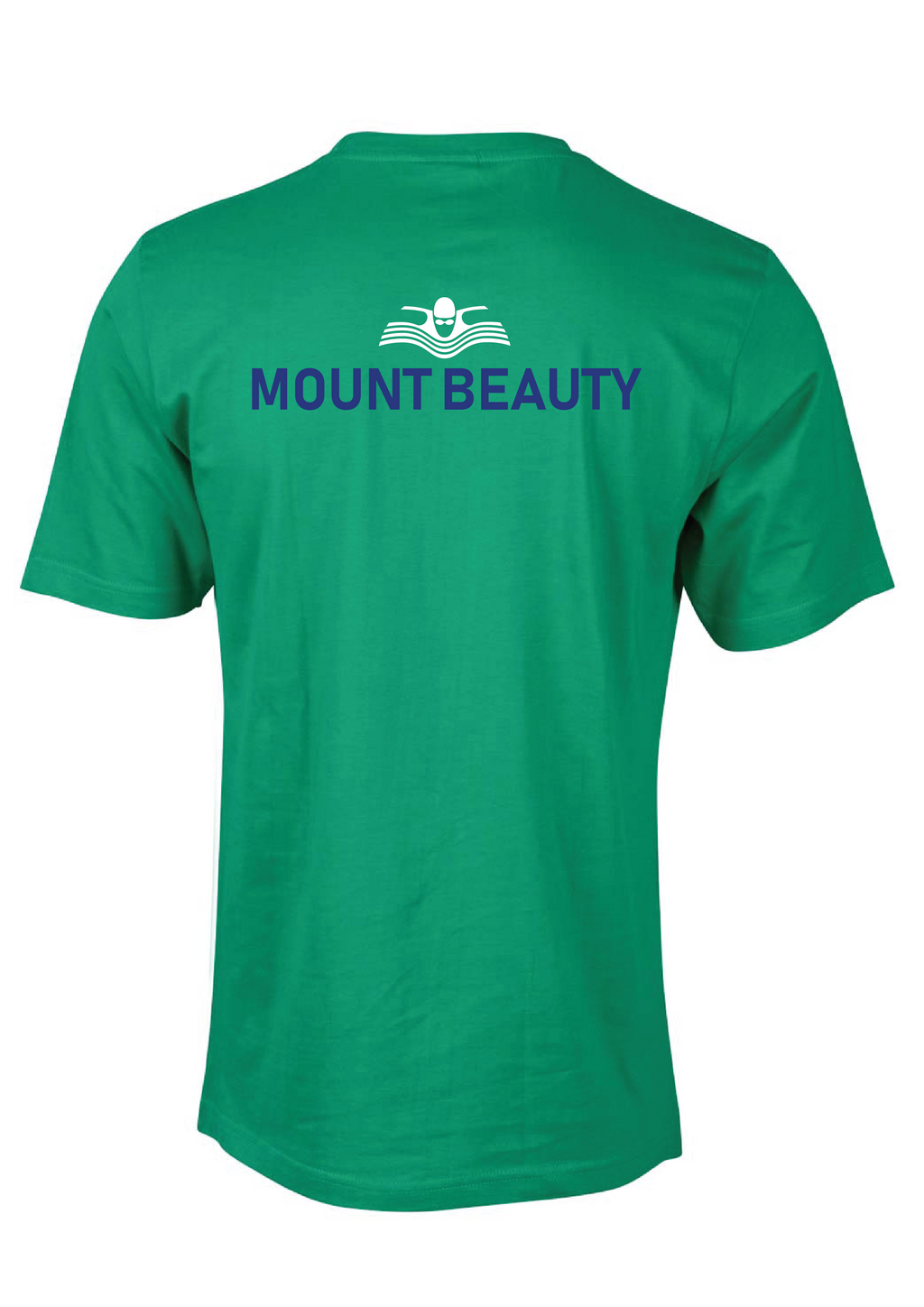 MOUNT BEAUTY SWIM CLUB  SHORT SLEEVE CLUB TEE - GREEN UNISEX