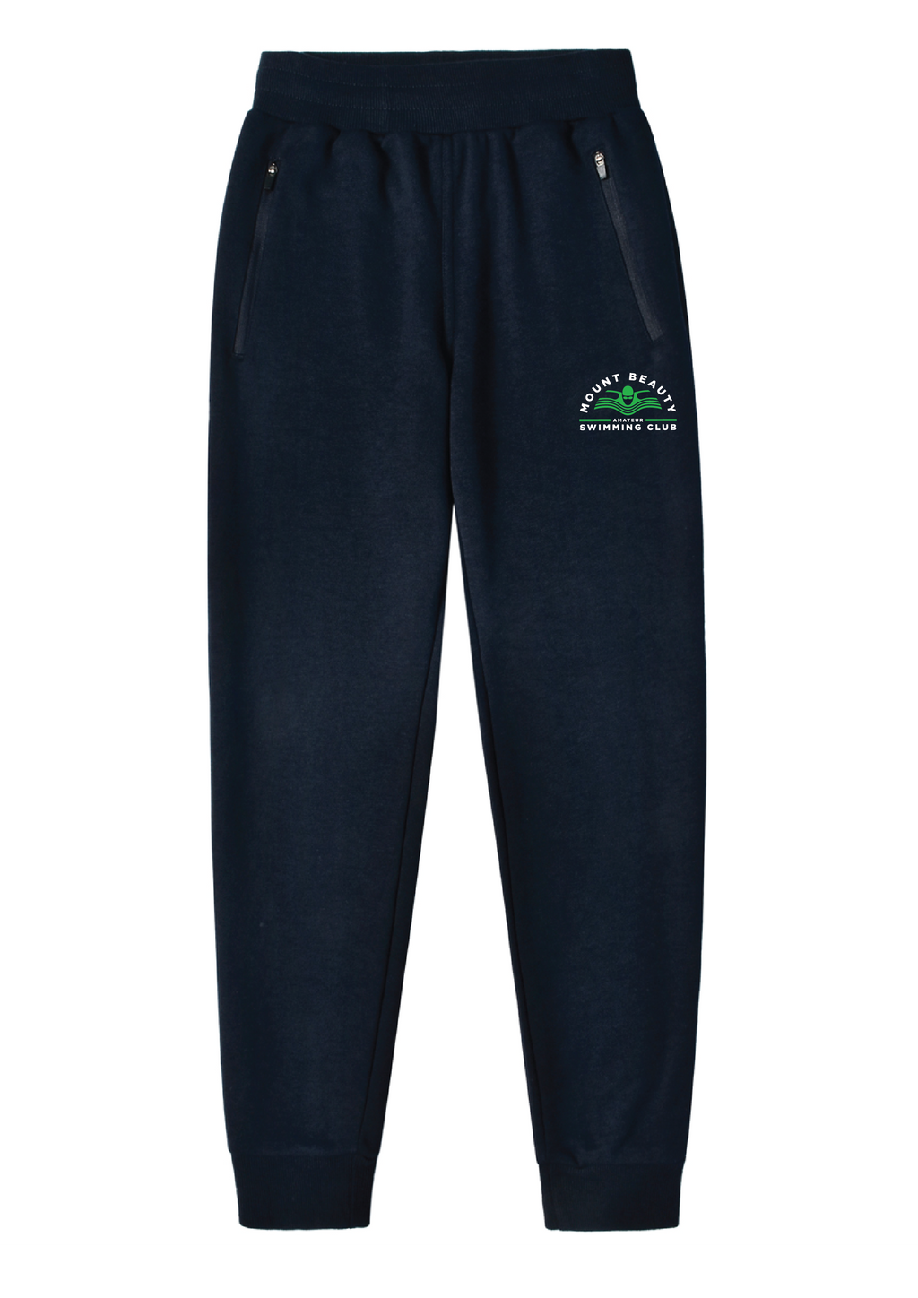 MOUNT BEAUTY SWIM CLUB TRACKPANT ZIP POCKETS - NAVY