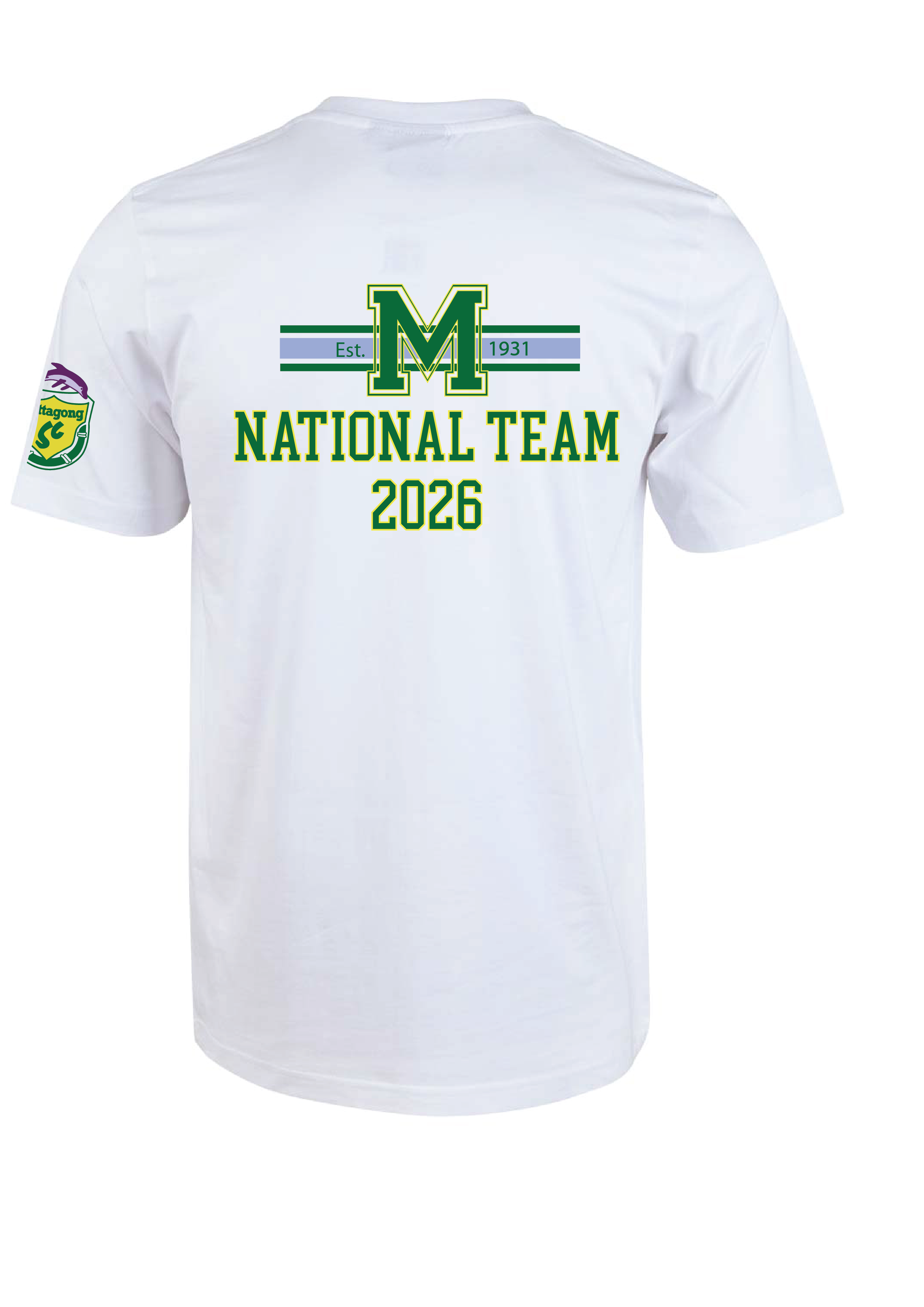2026 MITTAGONG NATIONAL TEAM TEE - WHITE