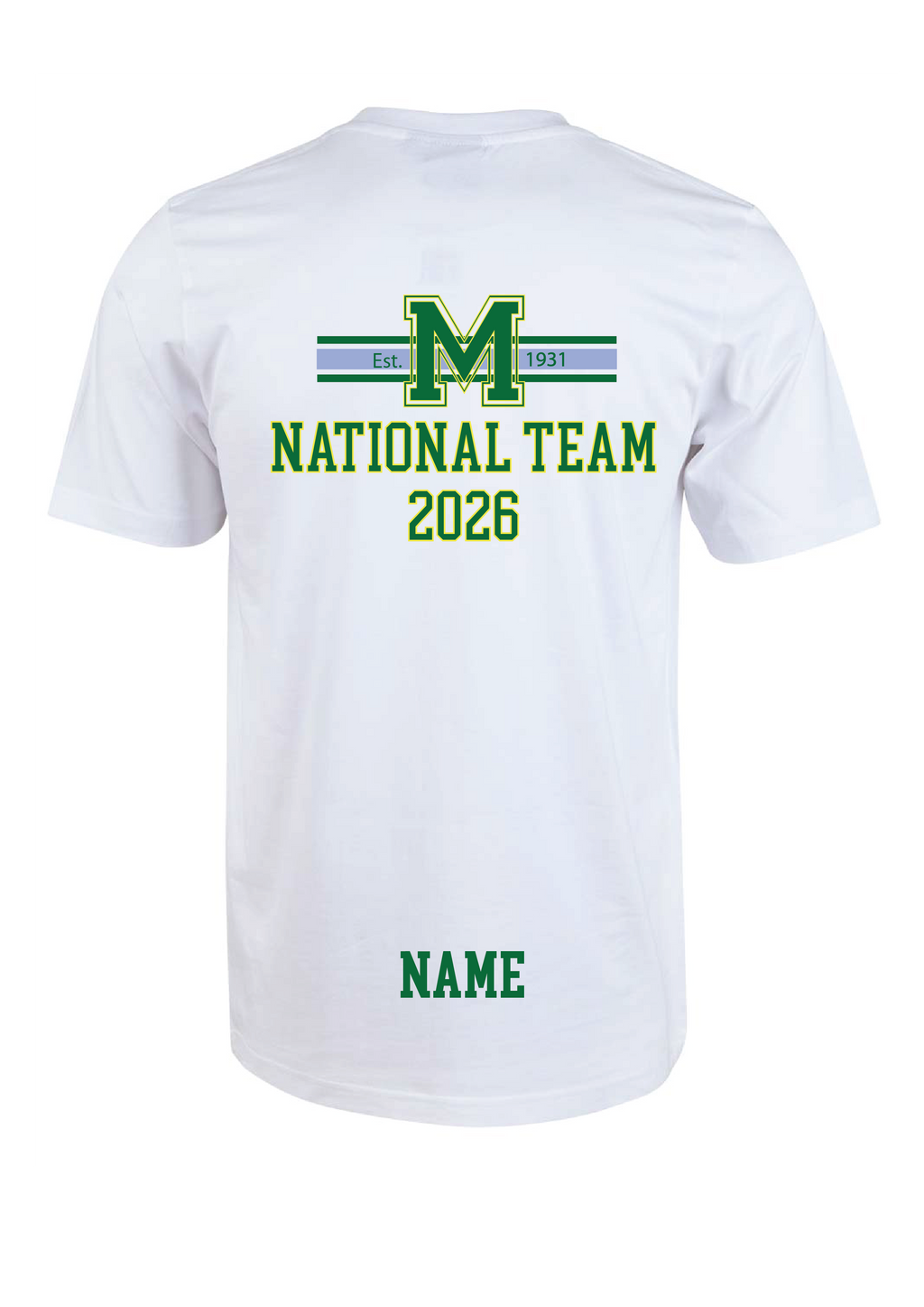 2026 MITTAGONG NATIONAL TEAM TEE - WHITE