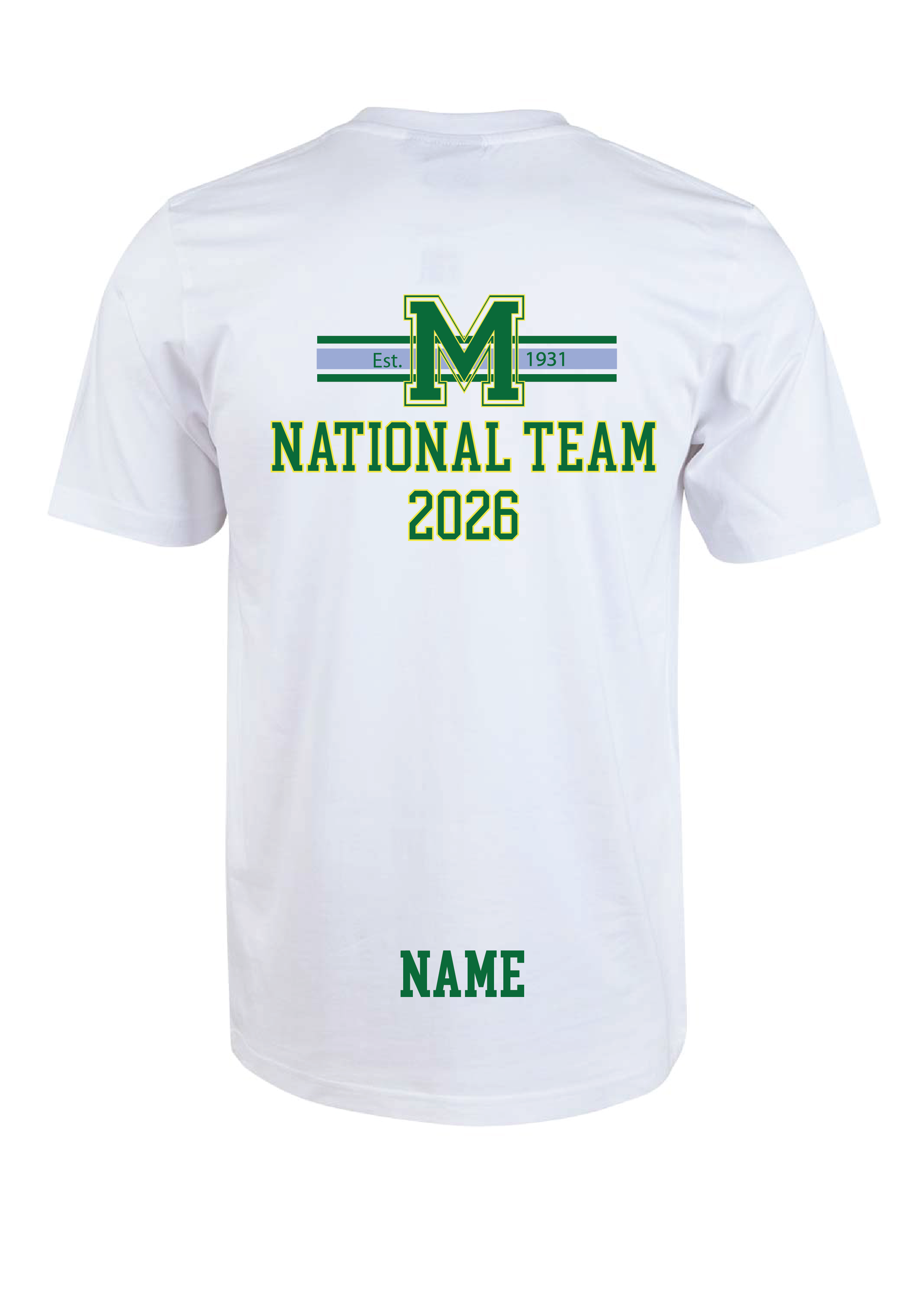 2026 MITTAGONG NATIONAL TEAM TEE - WHITE