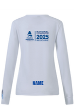 2025 NATIONAL MASTERS CHAMPIONSHIP LONG SLEEVE TEE -WOMEN'S WHITE