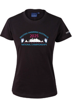 2025 National Masters Championship short sleeve tee - Women's Black