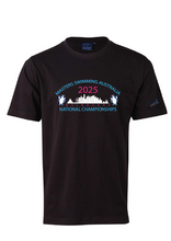 2025 NATIONAL MASTERS CHAMPIONSHIP TEE -UNISEX BLACK