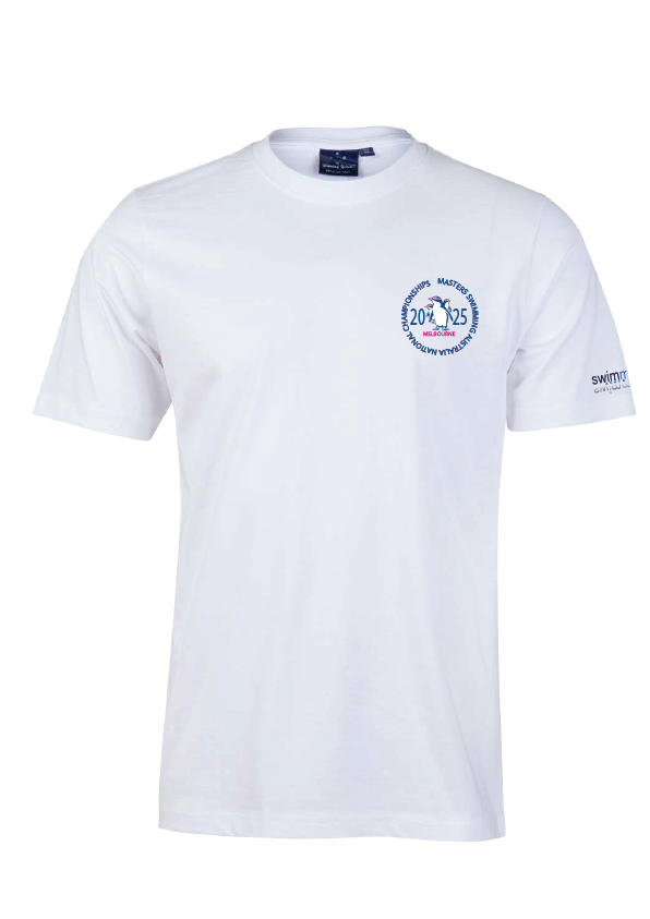 2025 NATIONAL MASTERS CHAMPIONSHIP TEE -UNISEX WHITE