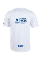 2025 NATIONAL MASTERS CHAMPIONSHIP TEE -UNISEX WHITE