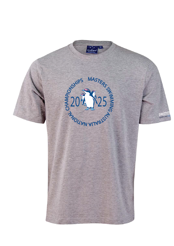 2025 NATIONAL MASTERS CHAMPIONSHIP TEE -UNISEX GREY MARLE