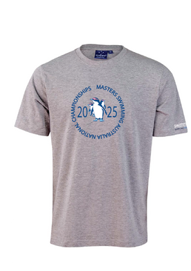 2025 NATIONAL MASTERS CHAMPIONSHIP TEE -UNISEX GREY MARLE