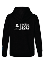 2025 NATIONAL MASTERS CHAMPIONSHIP ZIP THRU HOODIE- UNISEX BLACK