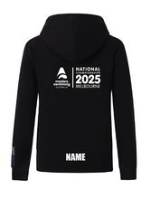 2025 NATIONAL MASTERS CHAMPIONSHIP ZIP THRU HOODIE- WOMENS BLACK