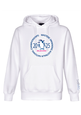 2025 NATIONAL MASTERS CHAMPIONSHIP HOODIE - UNISEX WHITE