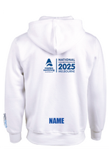 2025 NATIONAL MASTERS CHAMPIONSHIP HOODIE - UNISEX WHITE