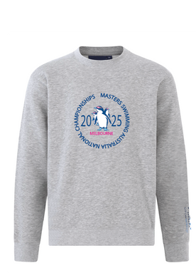 2025 NATIONAL MASTERS CHAMPIONSHIP SWEAT TOP - UNISEX GREY MARLE