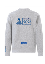 2025 NATIONAL MASTERS CHAMPIONSHIP SWEAT TOP - UNISEX GREY MARLE