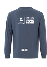 2025 NATIONAL MASTERS CHAMPIONSHIP LONG SLEEVE TEE -UNISEX SLATE BLUE