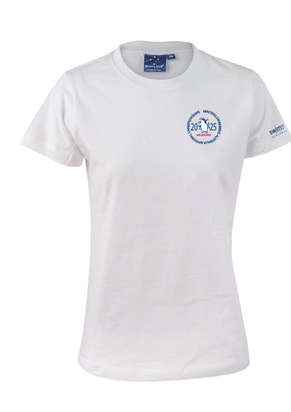 2025 National Masters Championship short sleeve tee - Women's White
