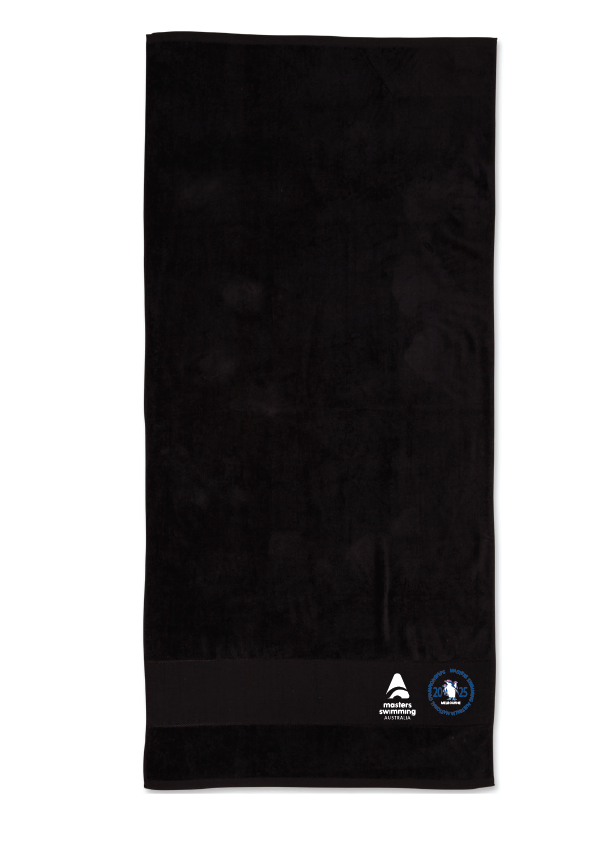 2025 NATIONAL MASTERS CHAMPIONSHIP TOWEL - BLACK