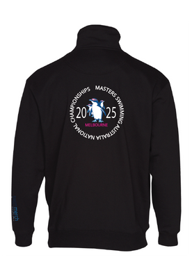 2025 NATIONAL MASTERS CHAMPIONSHIP 1/4 ZIP SWEAT - UNISEX BLACK