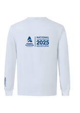 2025 NATIONAL MASTERS CHAMPIONSHIP LONG SLEEVE TEE -UNISEX WHITE