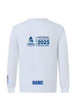 2025 NATIONAL MASTERS CHAMPIONSHIP LONG SLEEVE TEE -UNISEX WHITE