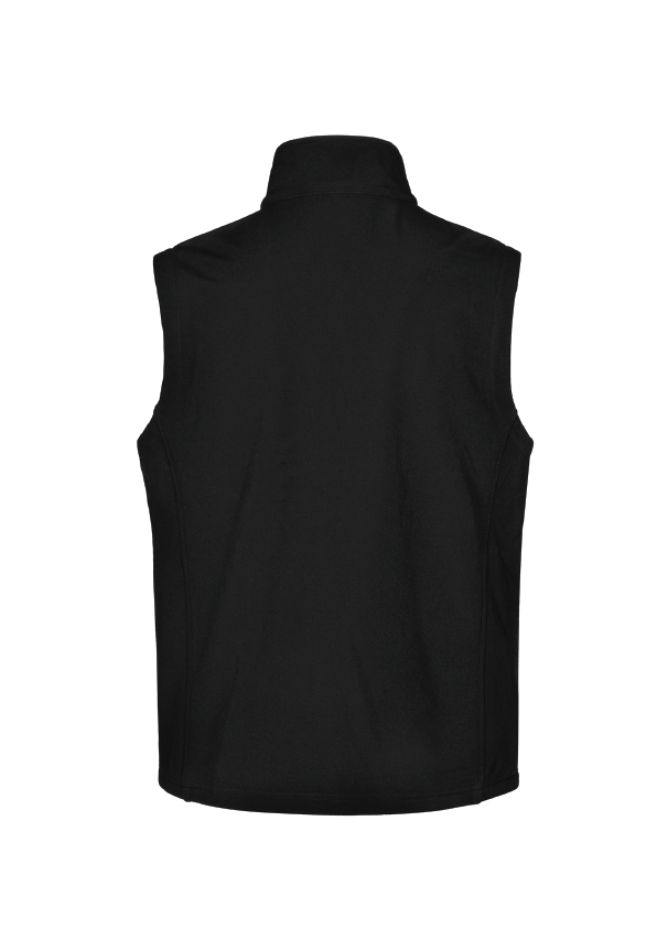Officials Men's Soft Shell Vest  - Black