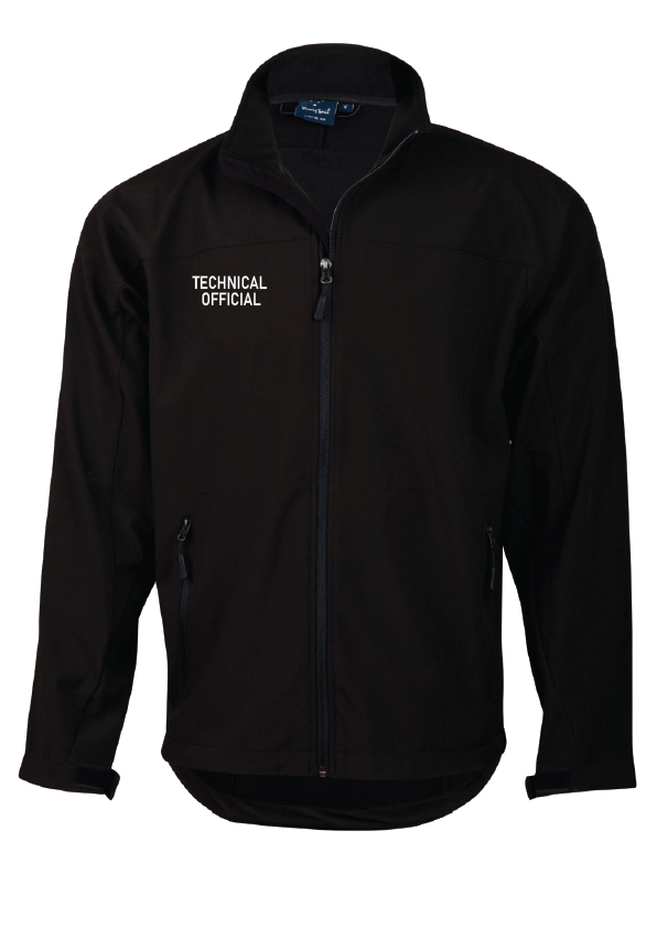 Officials Women's Soft Shell Jacket - Black