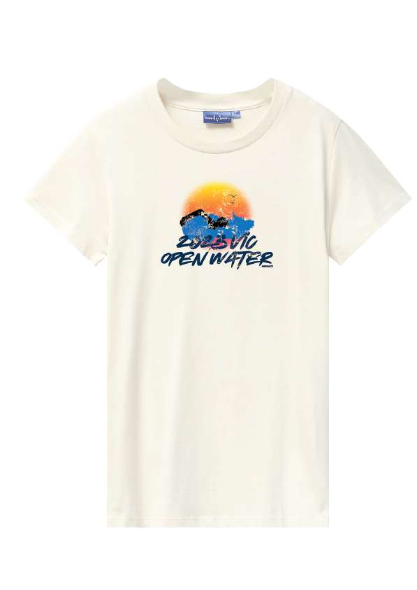 2023 VIC OPEN WATER TEE - ECRU