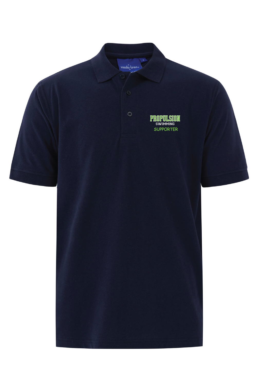 PROPULSION SWIM CLUB SHORT SLEEVE SUPPORTER POLO - Unisex
