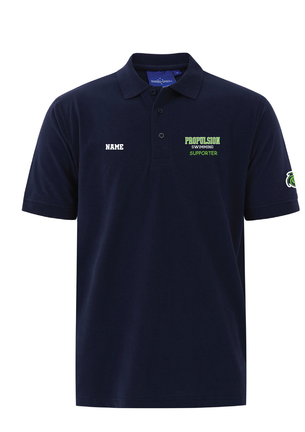 PROPULSION SWIM CLUB SHORT SLEEVE SUPPORTER POLO - Unisex