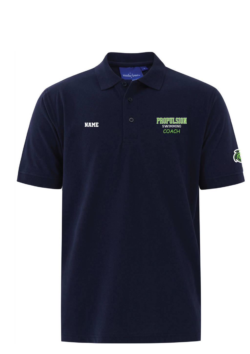 PROPULSION SWIM CLUB SHORT SLEEVE COACH POLO - WOMEN'S