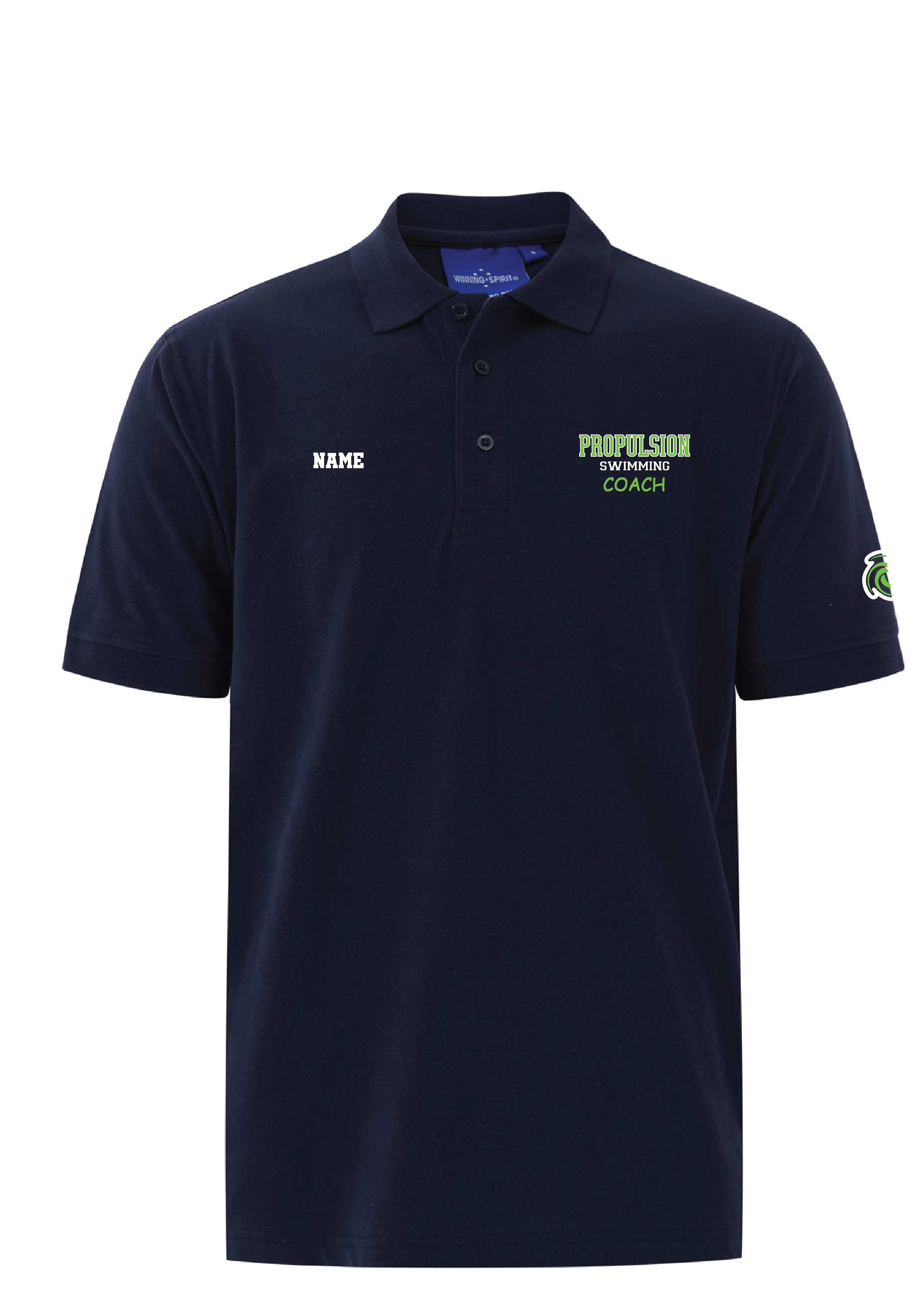 PROPULSION SWIM CLUB SHORT SLEEVE COACH POLO - WOMEN'S