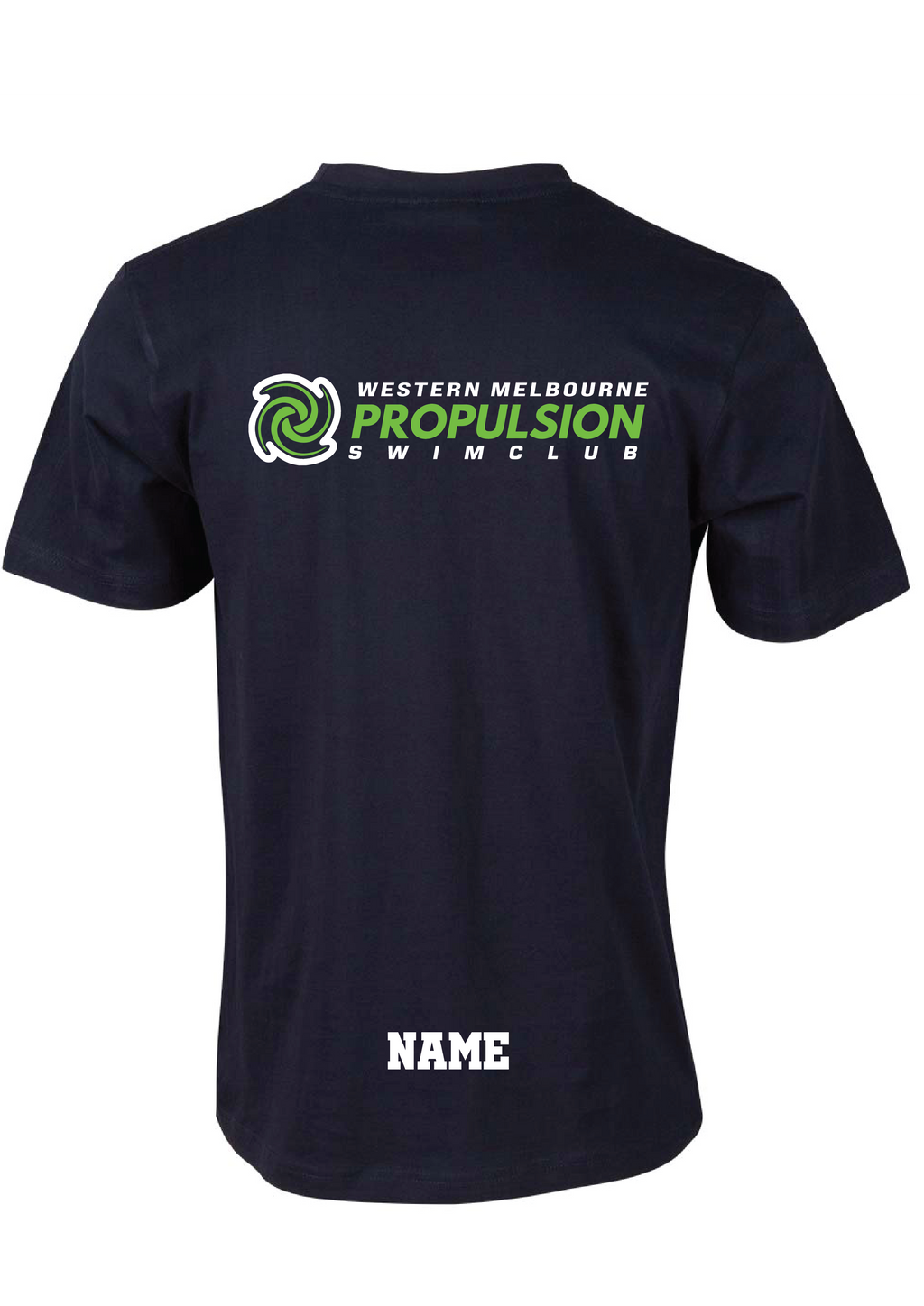 WESTERN MELBOURNE PROPULSION SHORT SLEEVE CLUB TEE - NAVY UNISEX