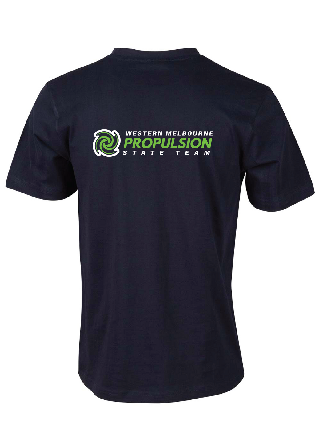 WESTERN MELBOURNE PROPULSION SHORT SLEEVE STATE TEAM TEE - NAVY UNISEX