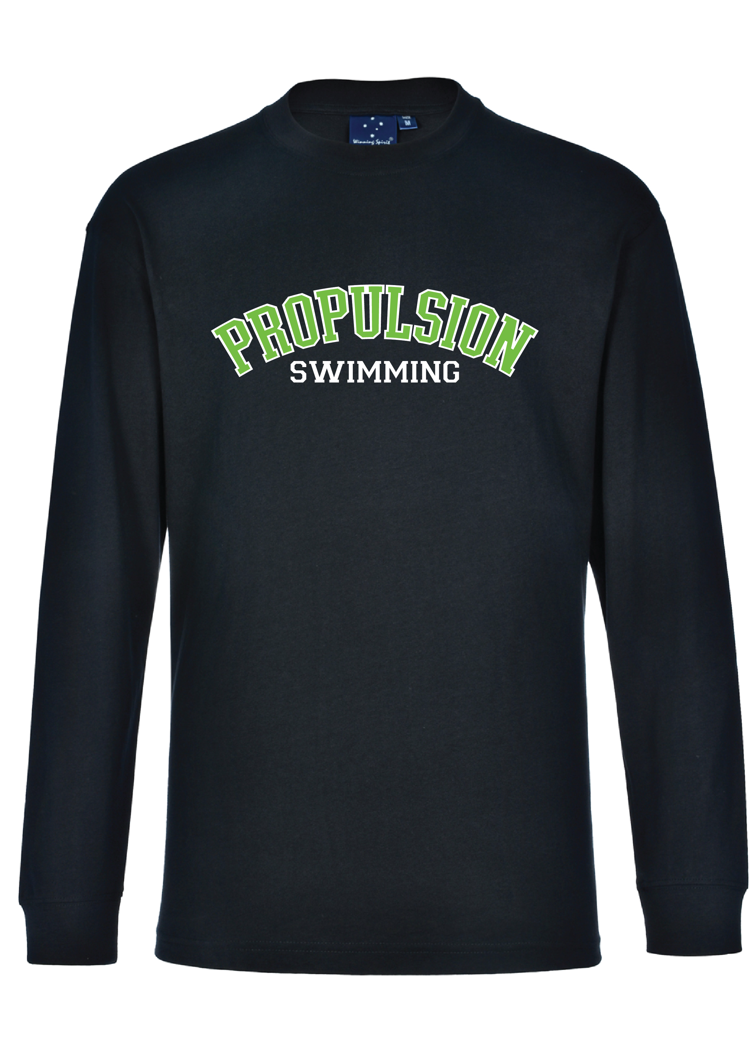 PROPULSION LONG SLEEVE TEE  - UNISEX NAVY