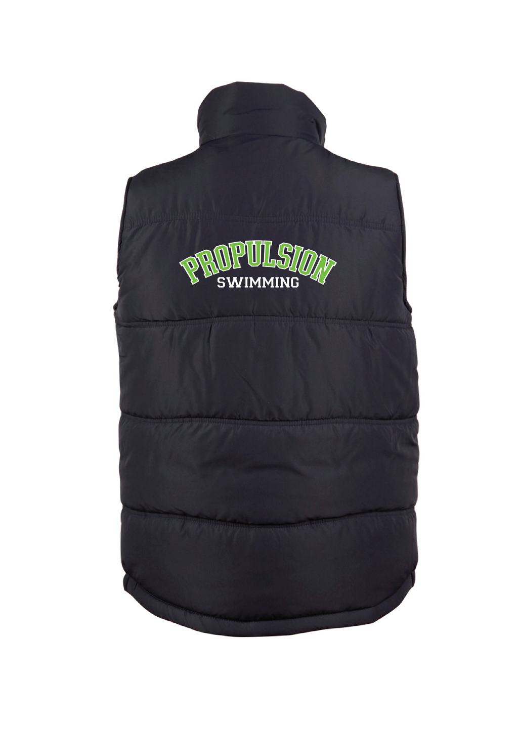 PROPULSION SWIM CLUB PUFFA VEST - NAVY (