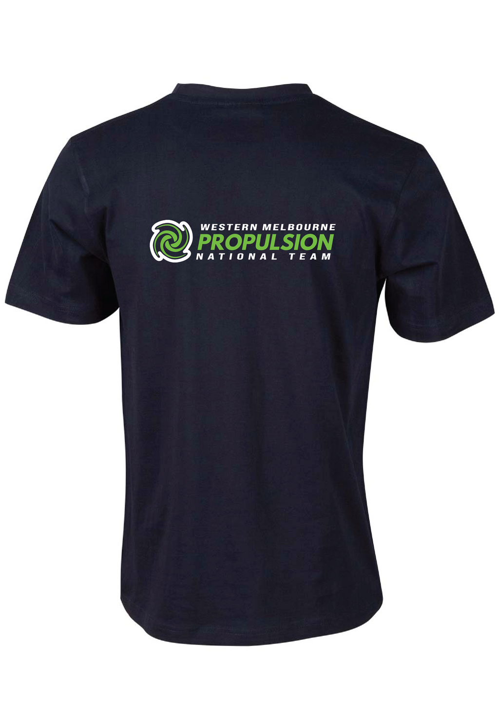 WESTERN MELBOURNE PROPULSION SHORT SLEEVE NATIONAL TEAM TEE - NAVY UNISEX