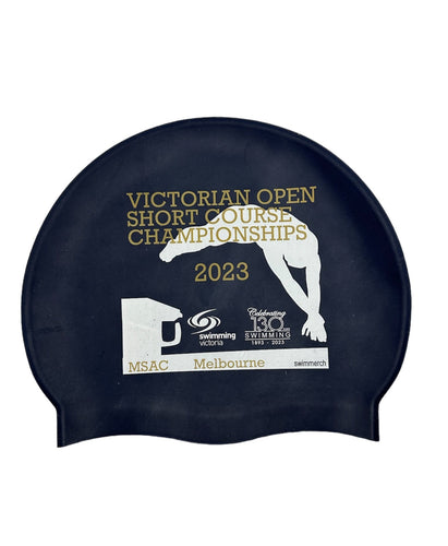 2023 Victorian Short Course Championships Silicone Swim Cap