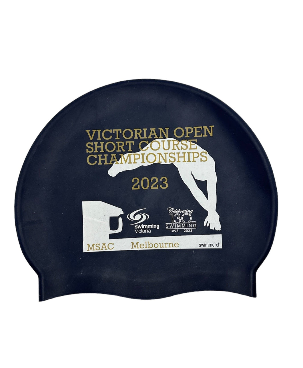 2023 Victorian Short Course Championships Silicone Swim Cap