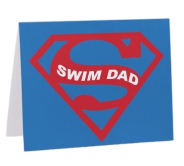Card - SWIM DAD (Blank)