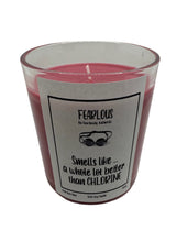 FEARLOUS scented candle " SMELLS LIKE ...... - POMERGRANATE