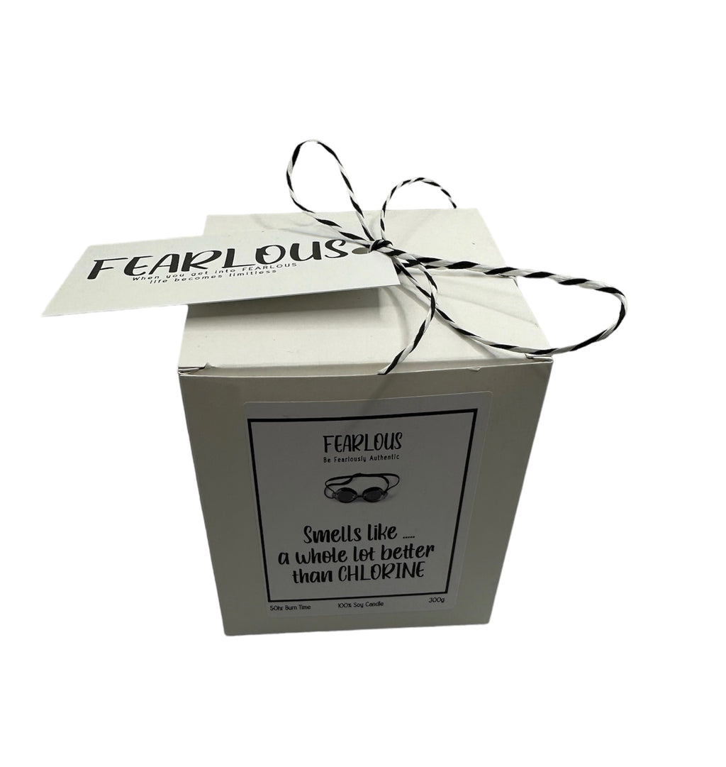 FEARLOUS scented candle " SMELLS LIKE ...... - BABY POWDER