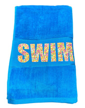 100's & 1000's SWIM towel - Red