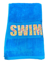 100's & 1000's SWIM towel - Yellow