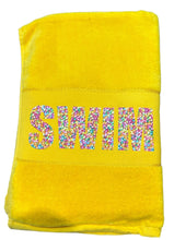 100's & 1000's SWIM towel - Lime Green