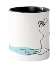 Boxed Mug - Illustration diver
