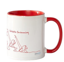 Boxed Mug - ARTISTIC SWIMMING RED