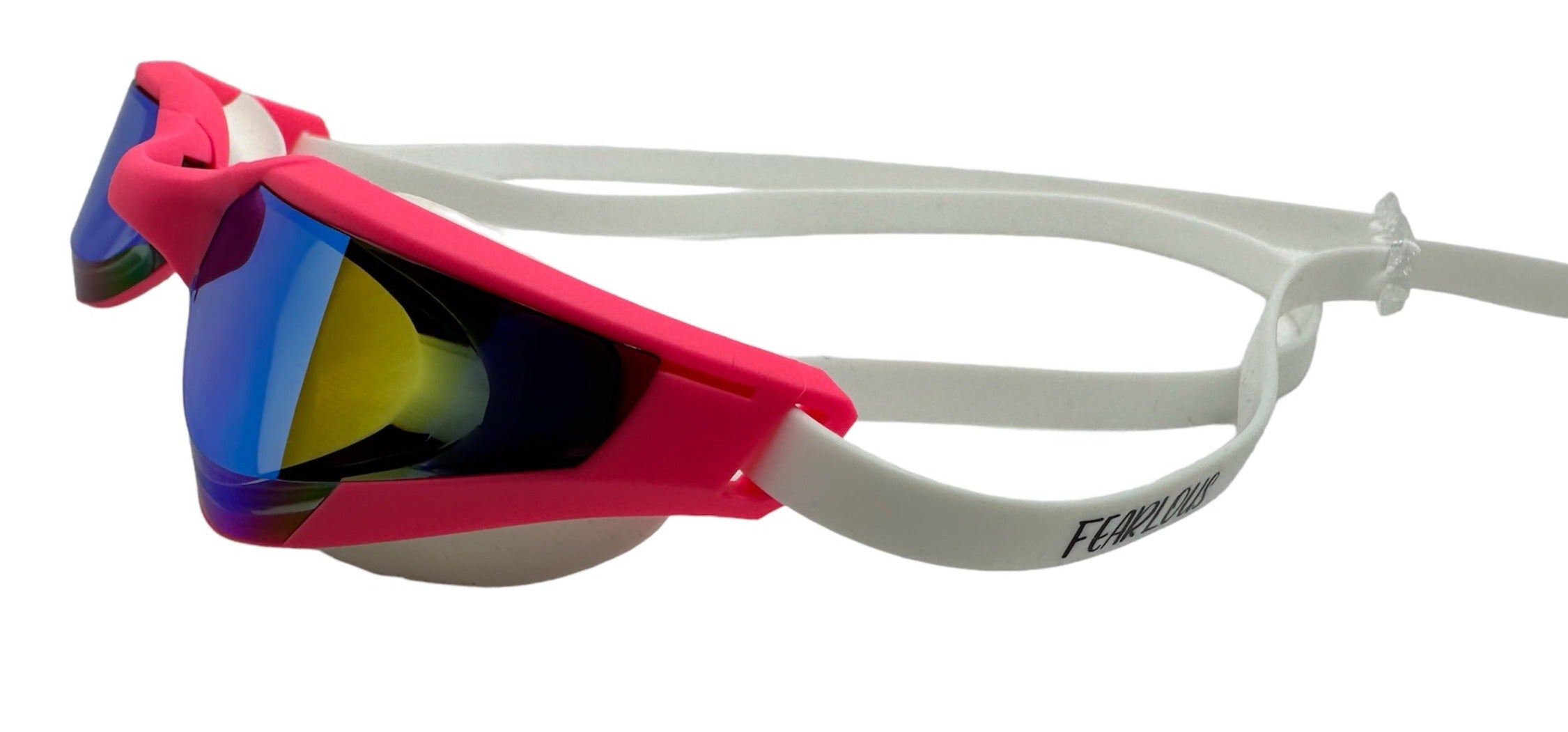 FEARLOUS Goggles - LEOPARD - HOT PINK/WHITE