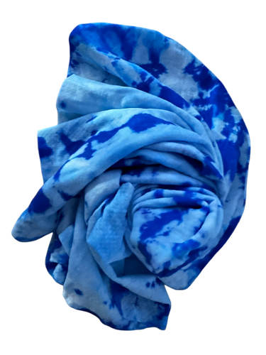 NEW  Large Tie Dye Chamois by FEARLOUS 66cm x 43cm - OCEAN BLUE