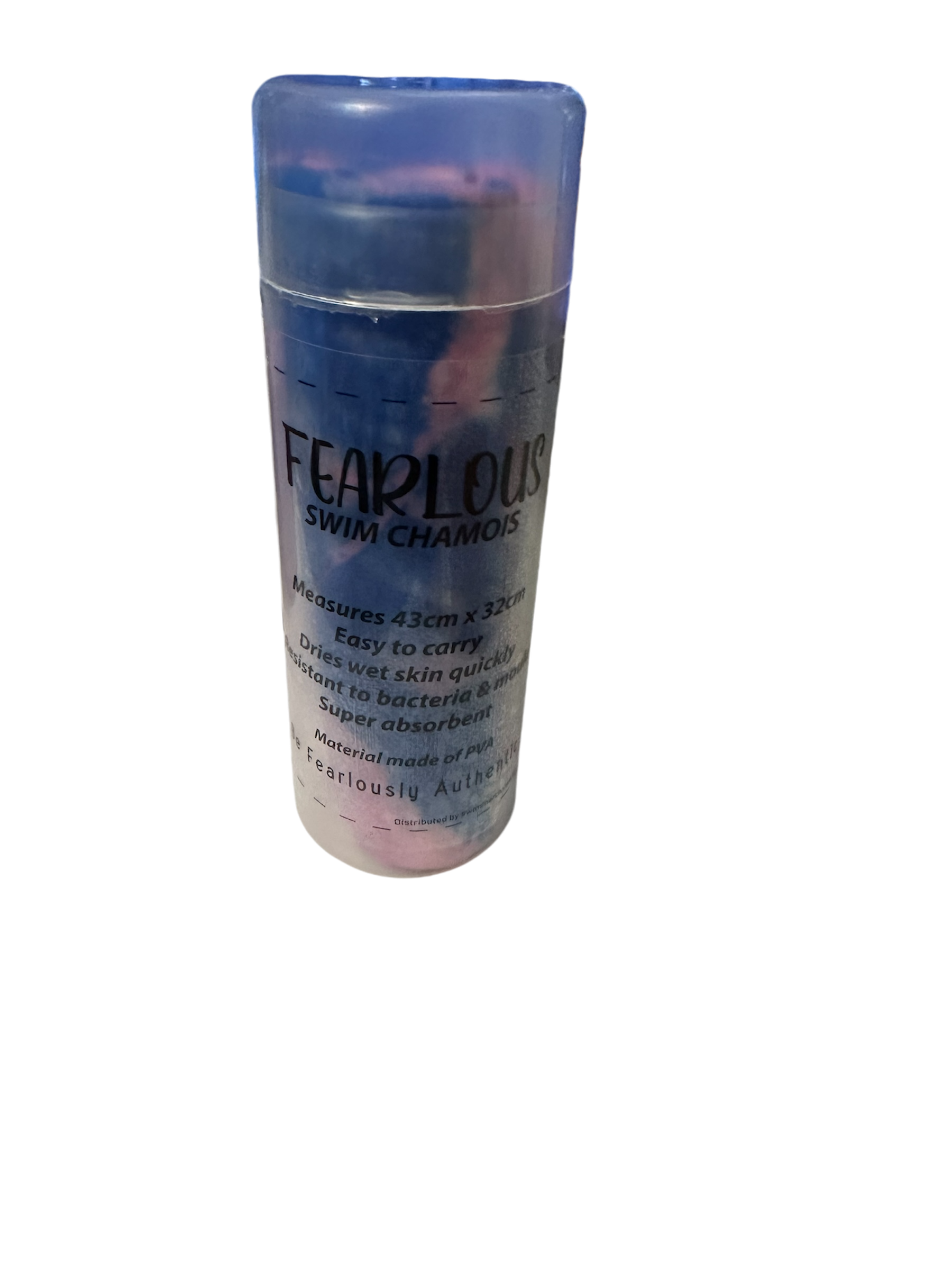 Diving/Swim Chamois by FEARLOUS - TIE DYE- PINK/BLUE